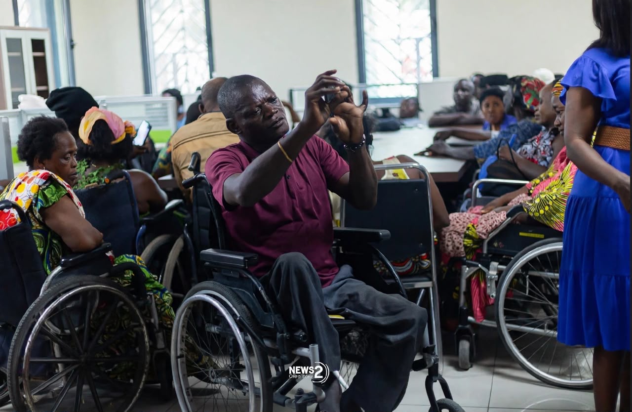 Kinshasa: 70 personnes vivant avec handicap de la Tshangu bénéficient d&rsquo;une donation de kits de déplacement