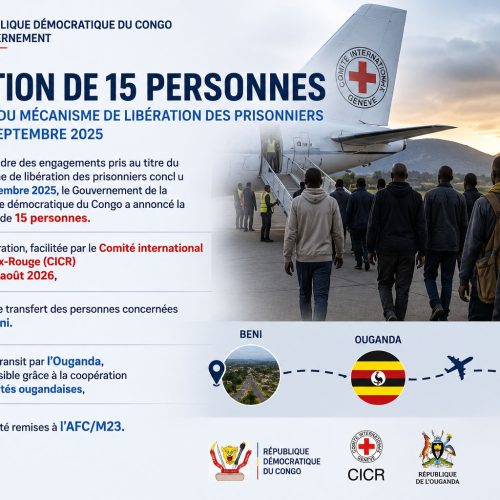 🇨🇩 Processus de Doha : le Gouvernement congolais annonce la libération de 15 personnes